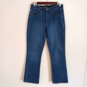 Lee 10P 30x28 Comfort Waistband  Petite Medium Wash Flap Rivet Pocket Jeans